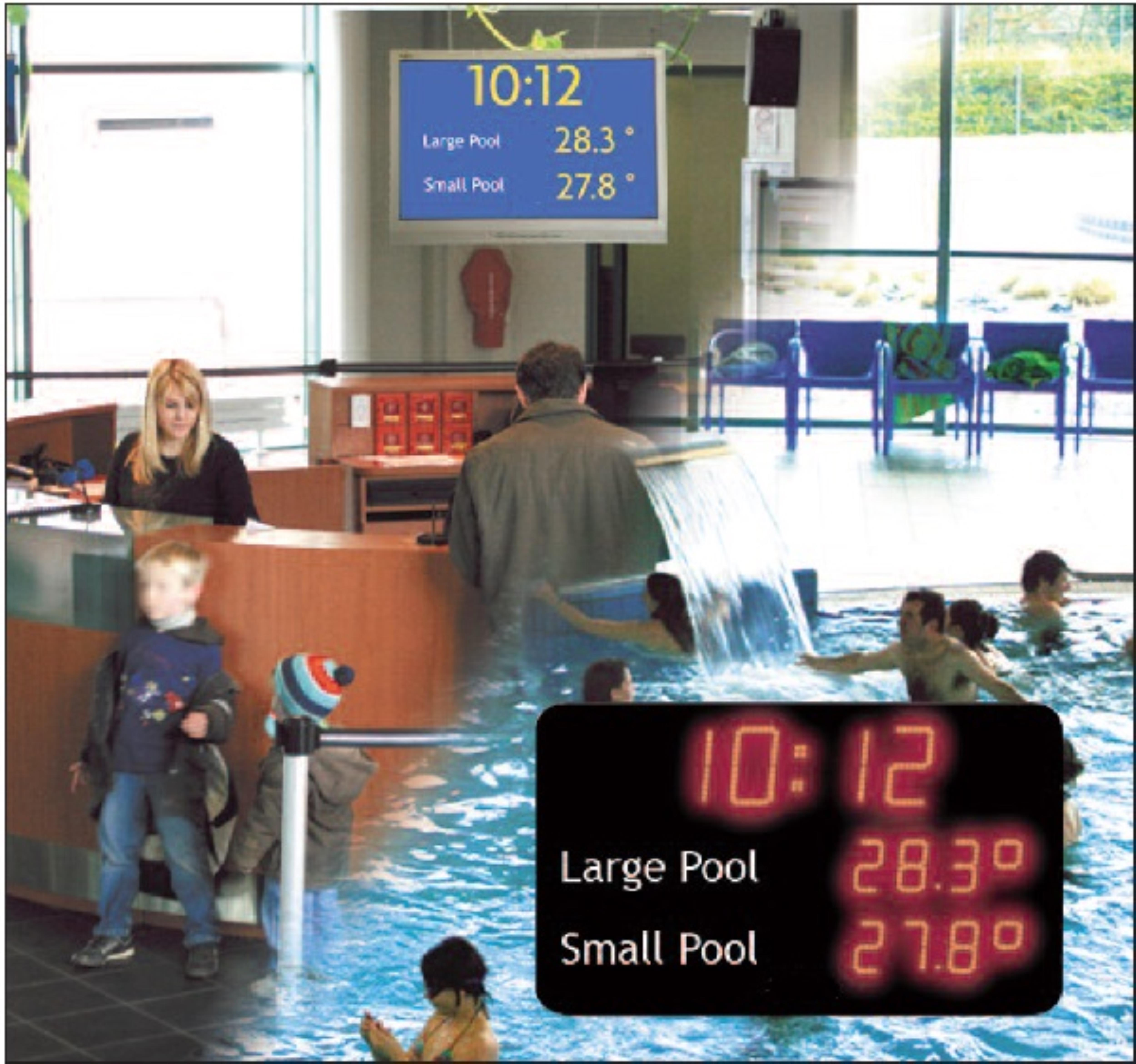 Nuovi Display Aquastyle per piscine e hall di rice