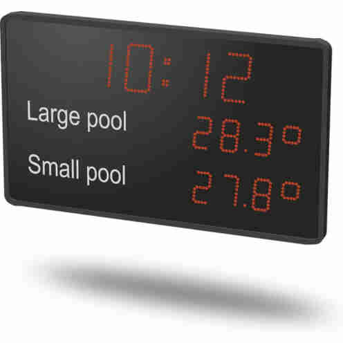 Orologio digitale da piscina Aquastyle