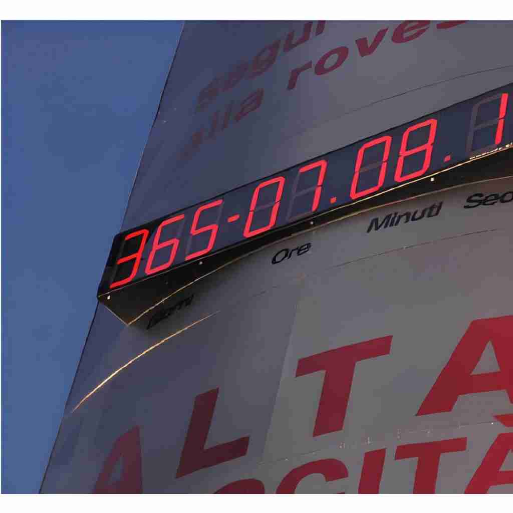 Orologio digitale Countdown